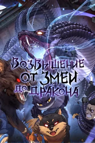 Возвышение от Змеи до Дракона — обложка, читать онлайн