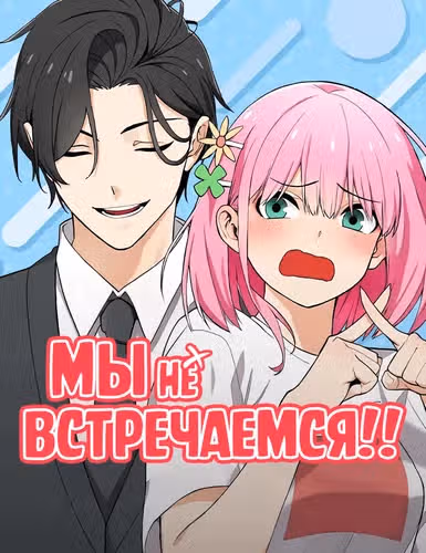 Мы не встречаемся! — обложка, читать онлайн